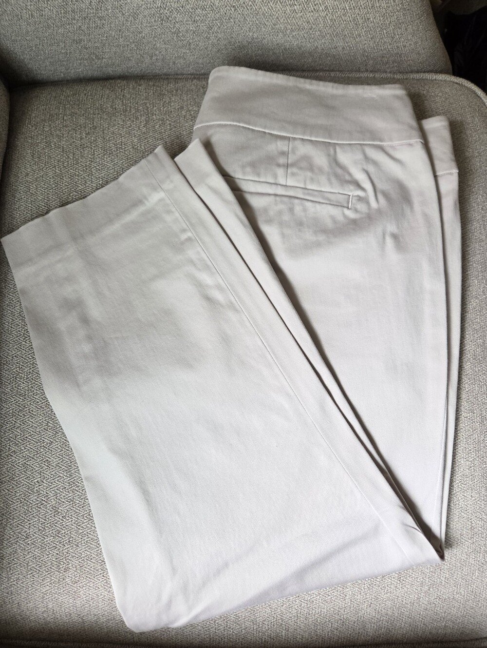 LOFT Marisa Beige Pants 10